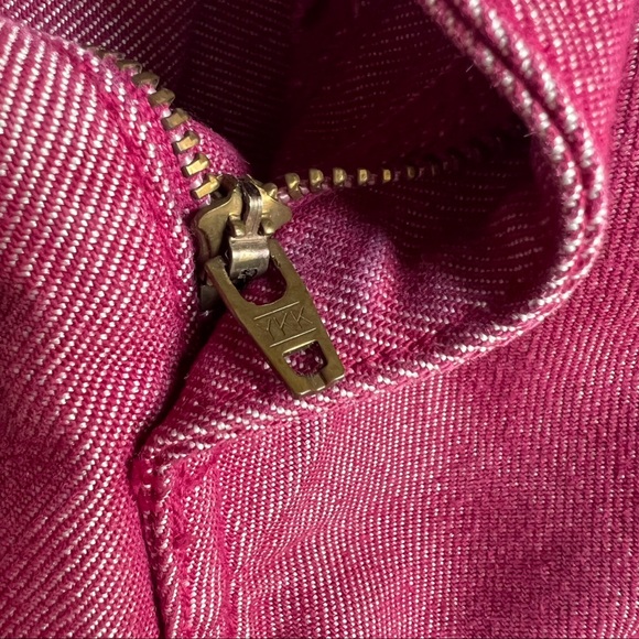 Guess 90’s Jeans Vintage High Waist Denim XS Metallic Red Pink Wash - Picture 6 of 10